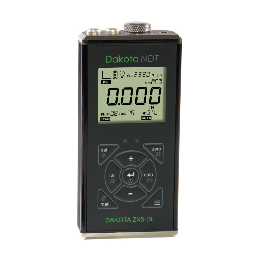Dakota ZX Series Ultrasonic Thickness Gauges